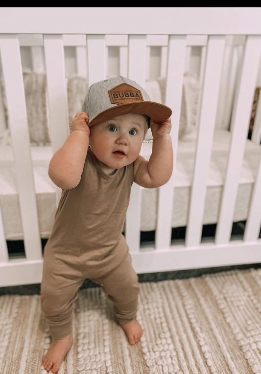 Silky Sleeveless Baby Romper for Boys and Girls-Gender Neutral