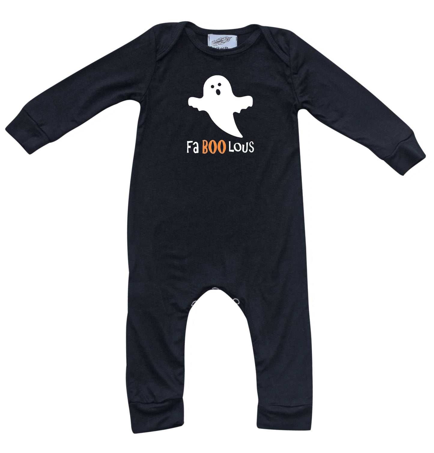 Fa-BOO-lous Halloween Baby Romper Outfit 18-24 months
