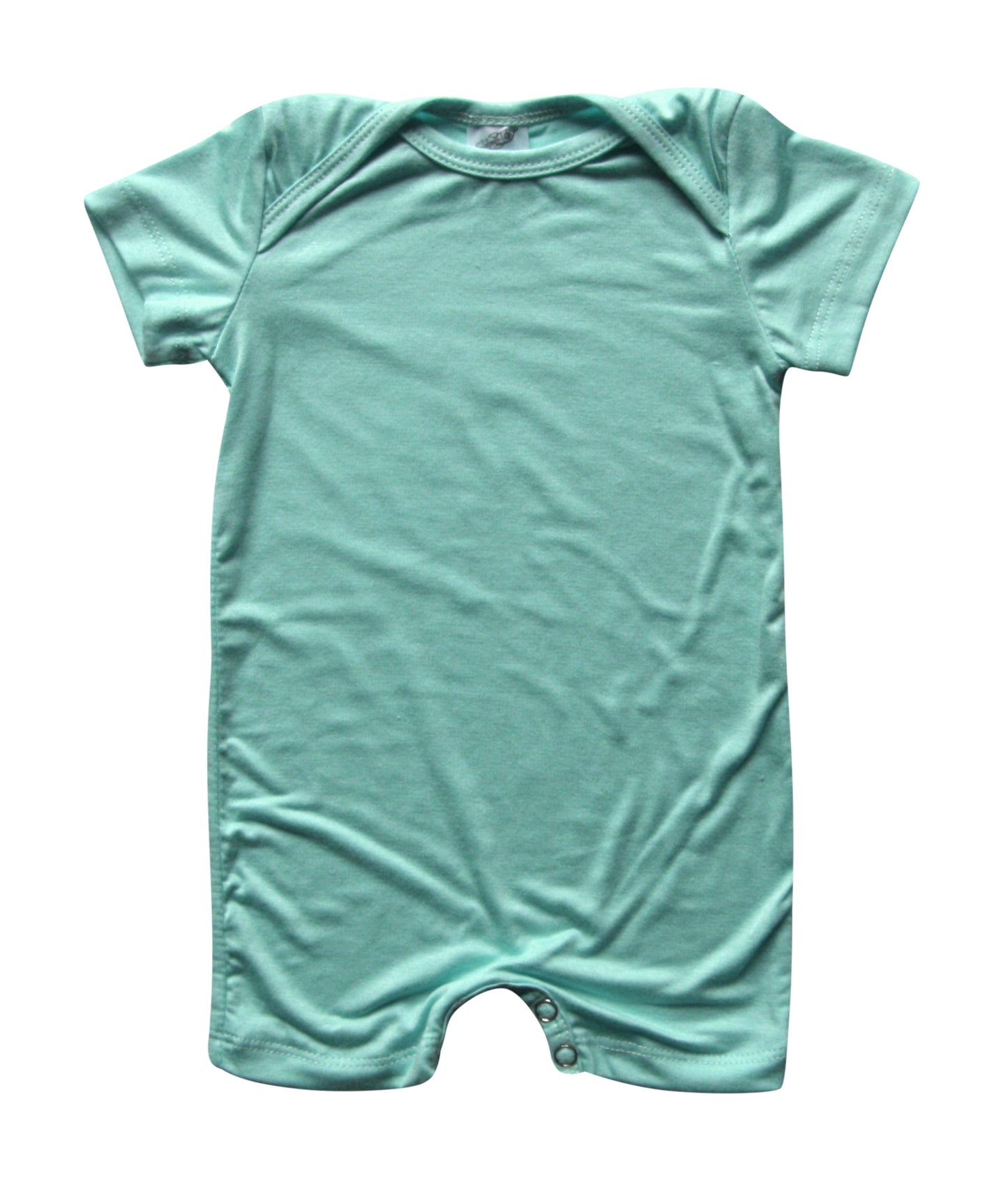 TODDLER Silky Romper Shorts Boys and Girls-Gender Neutral Silky Seafoam