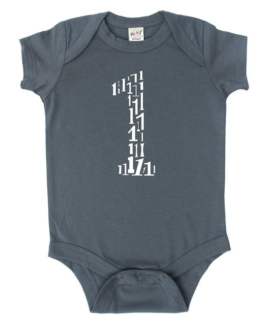"I'm One" Birthday Baby Bodysuit