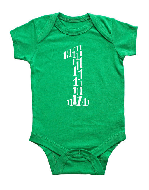 "I'm One" Birthday Baby Bodysuit