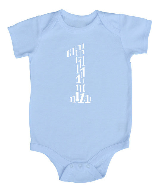 "I'm One" Birthday Baby Bodysuit