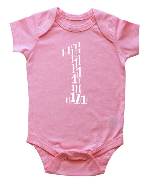 "I'm One" Birthday Baby Bodysuit