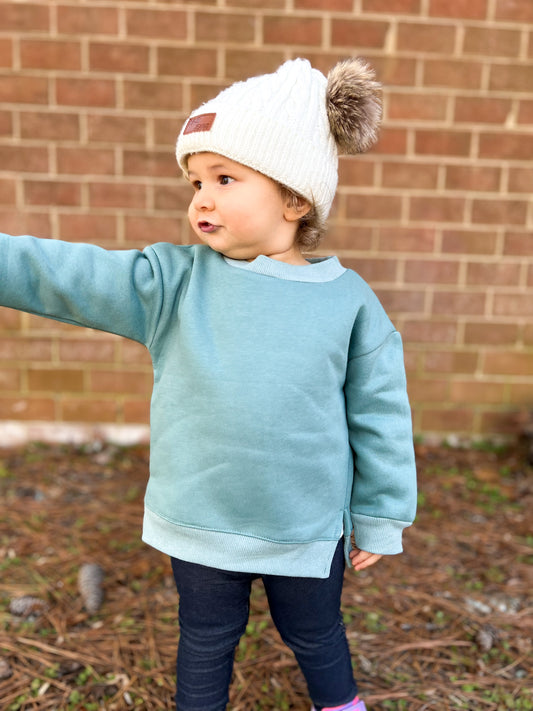 Cozy Soft Cotton Crewneck Sweatshirt (Blank)