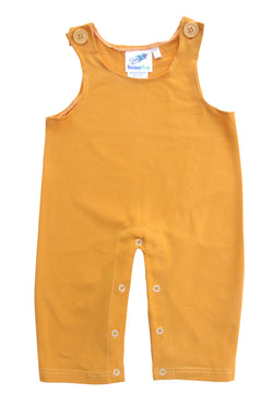 Gender Neutral Baby and Toddler Overalls - Mustard
