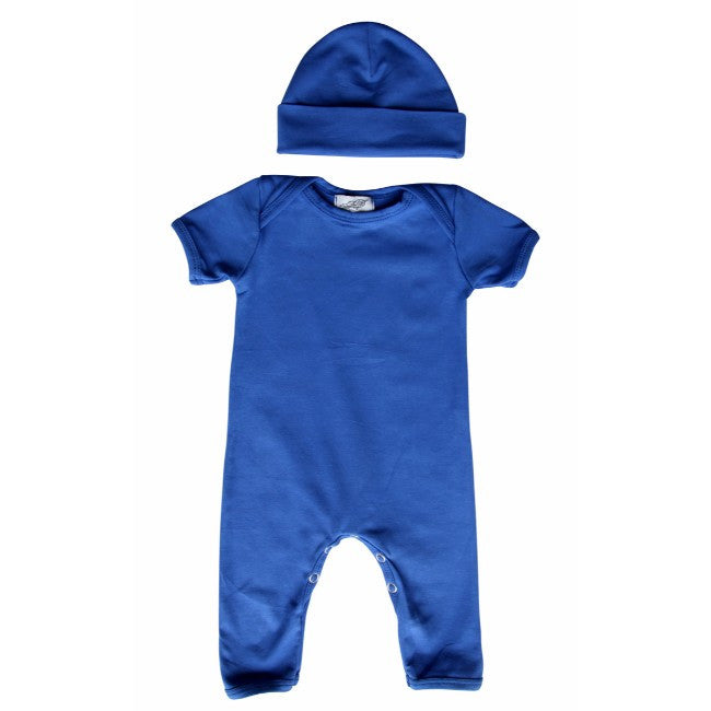 Baby Romper with Matching Hat