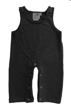 Gender Neutral Baby and Toddler Overalls - Black