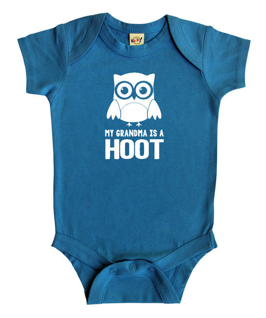 "My Grandma is a Hoot" Baby Bodysuit