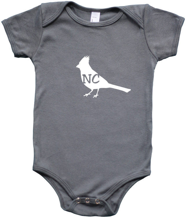 State Your Bird North Carolina Baby Bodysuit