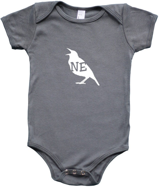 State Your Bird Nebraska Baby Bodysuit