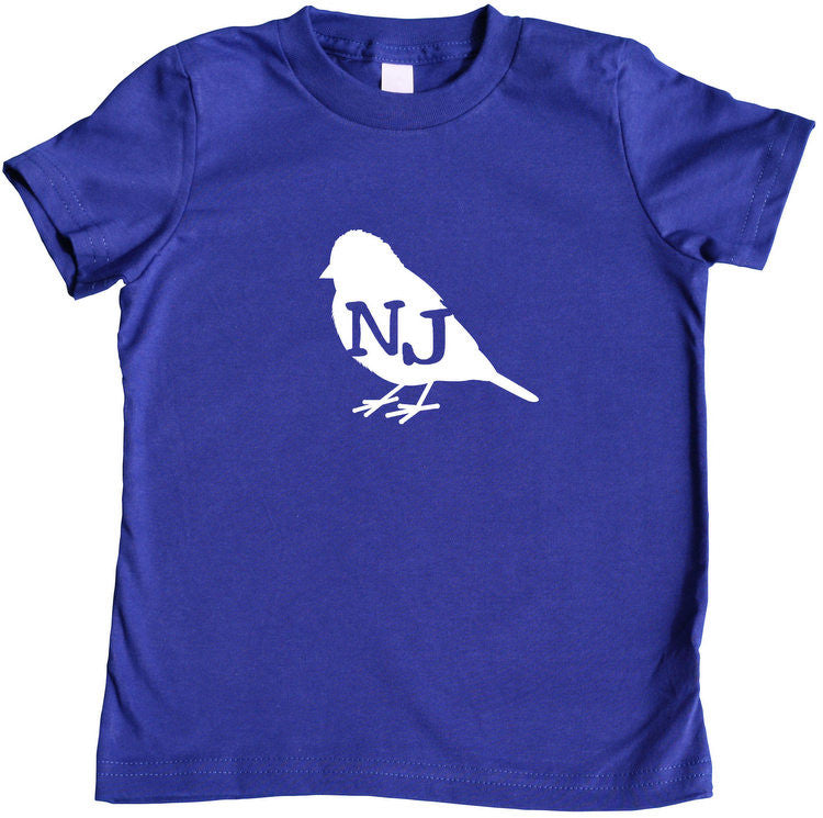 State Your Bird New Jersey Toddler T-shirt Hot Pink