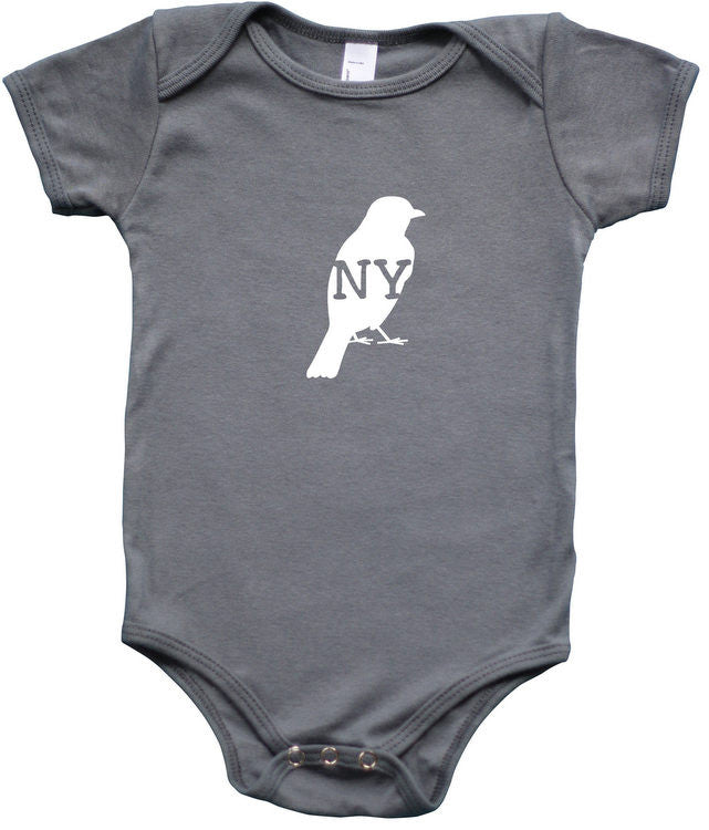 State Your Bird New York Baby Bodysuit