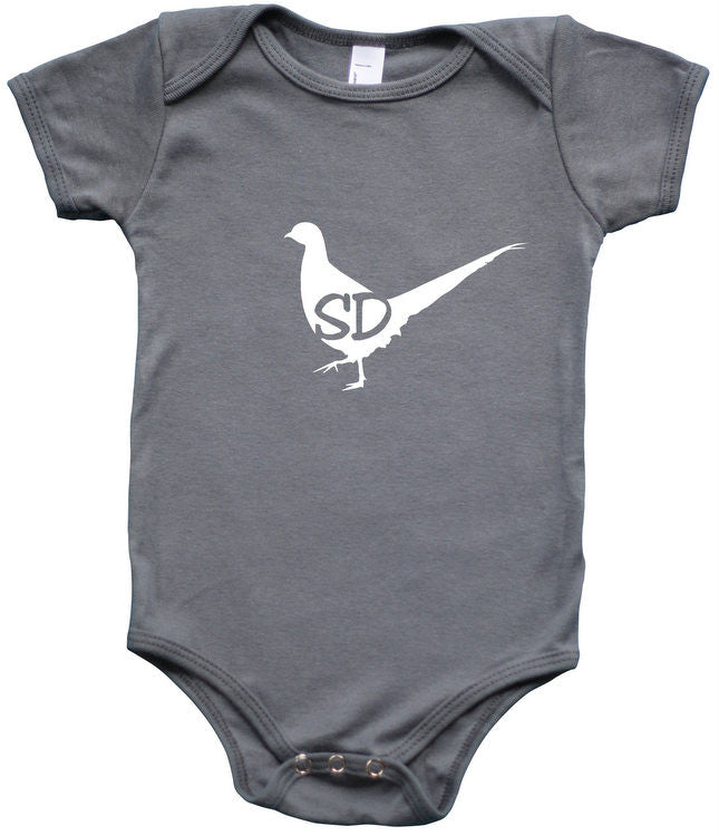 State Your Bird South Dakota Baby Bodysuit