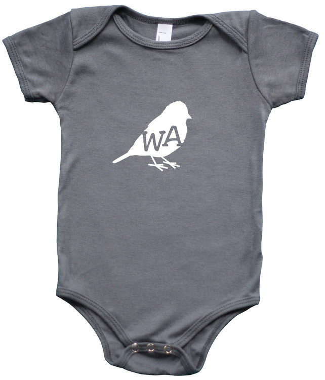 State Your Bird Washington Baby Bodysuit