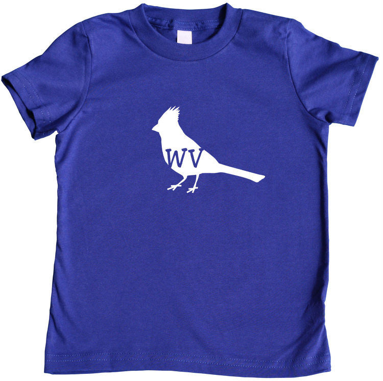 State Your Bird West Virginia Toddler T-shirt Hot Pink