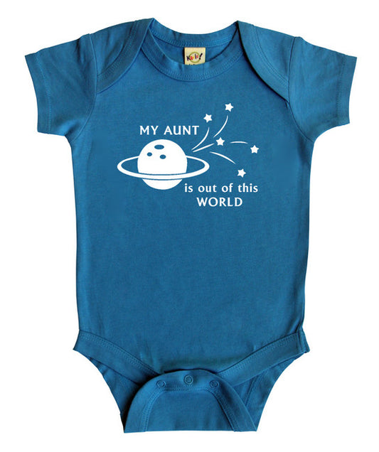 "My Aunt is Out of this World" Baby Bodysuit