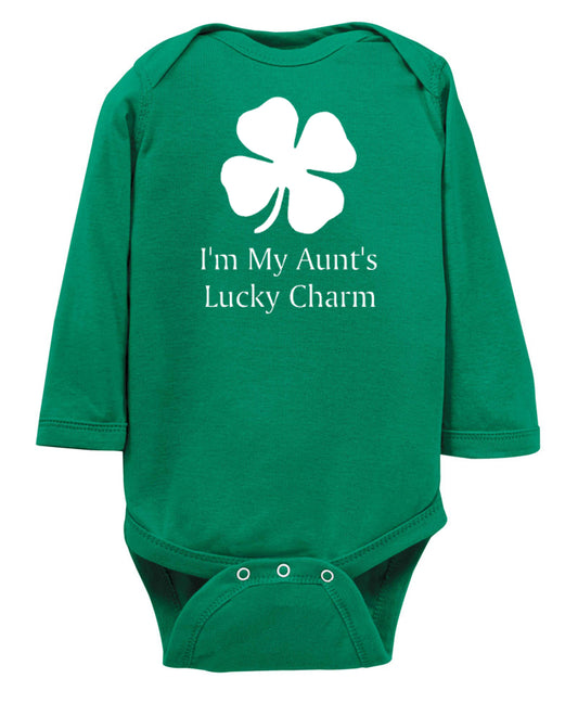 St. Patrick's Day 'My Aunt's Lucky Charm' Bodysuit