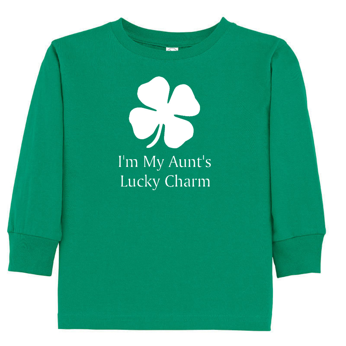 St. Patrick's Day 'Aunt's Lucky Charm' T-shirt for Toddlers & Kids