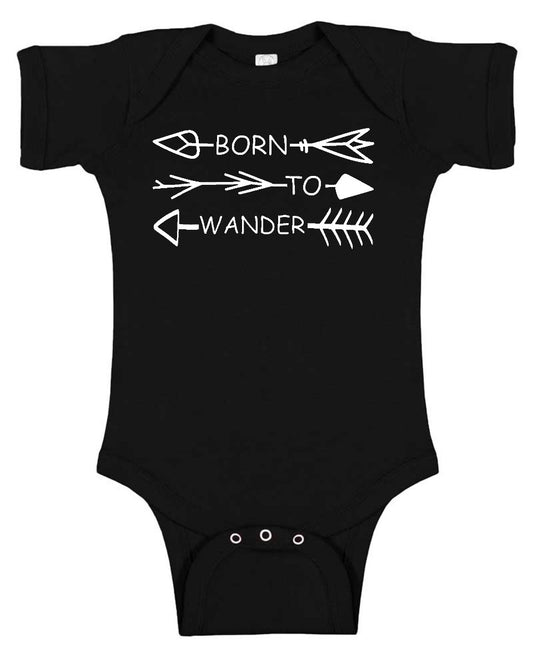 Born to Wander Baby Bodysuit