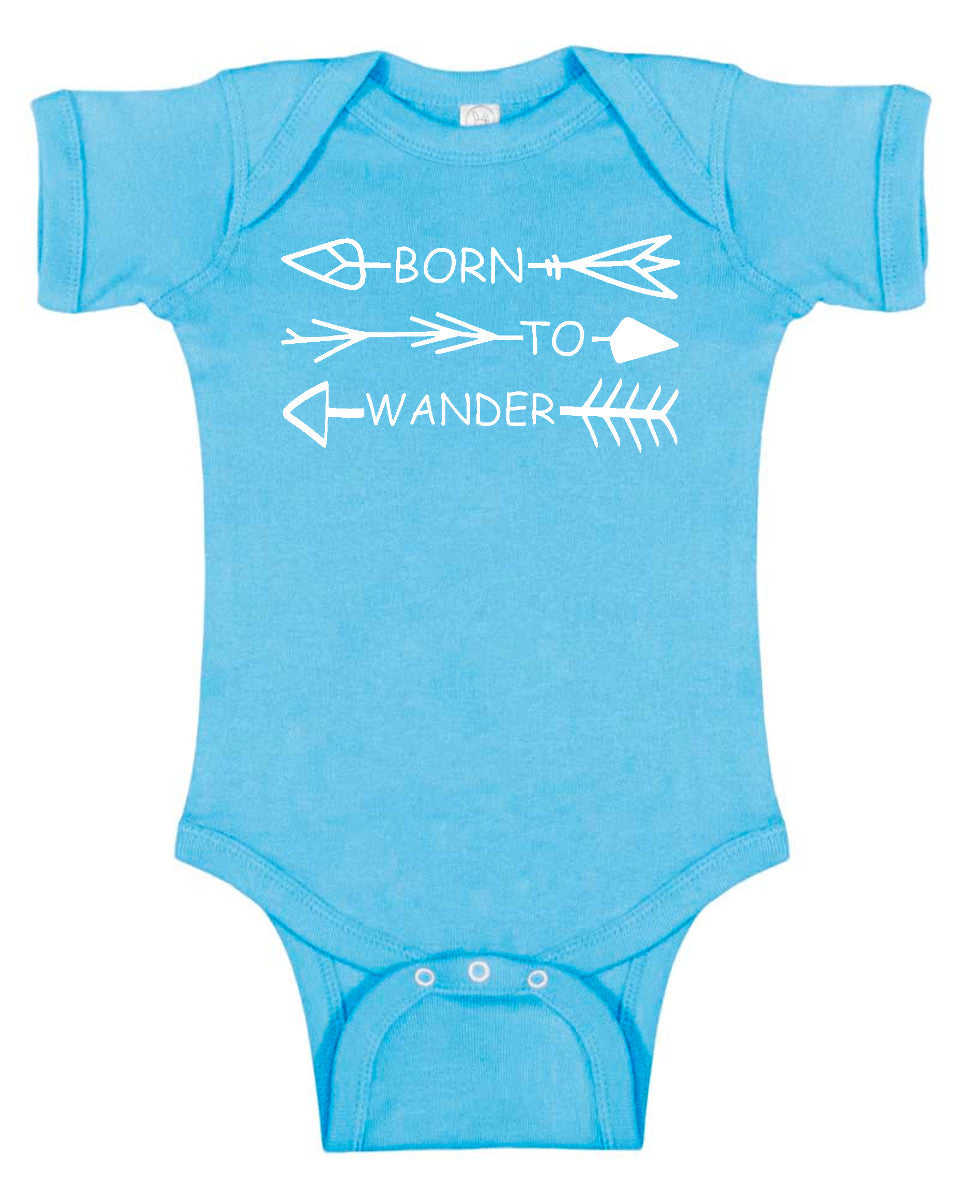 Born to Wander Baby Bodysuit