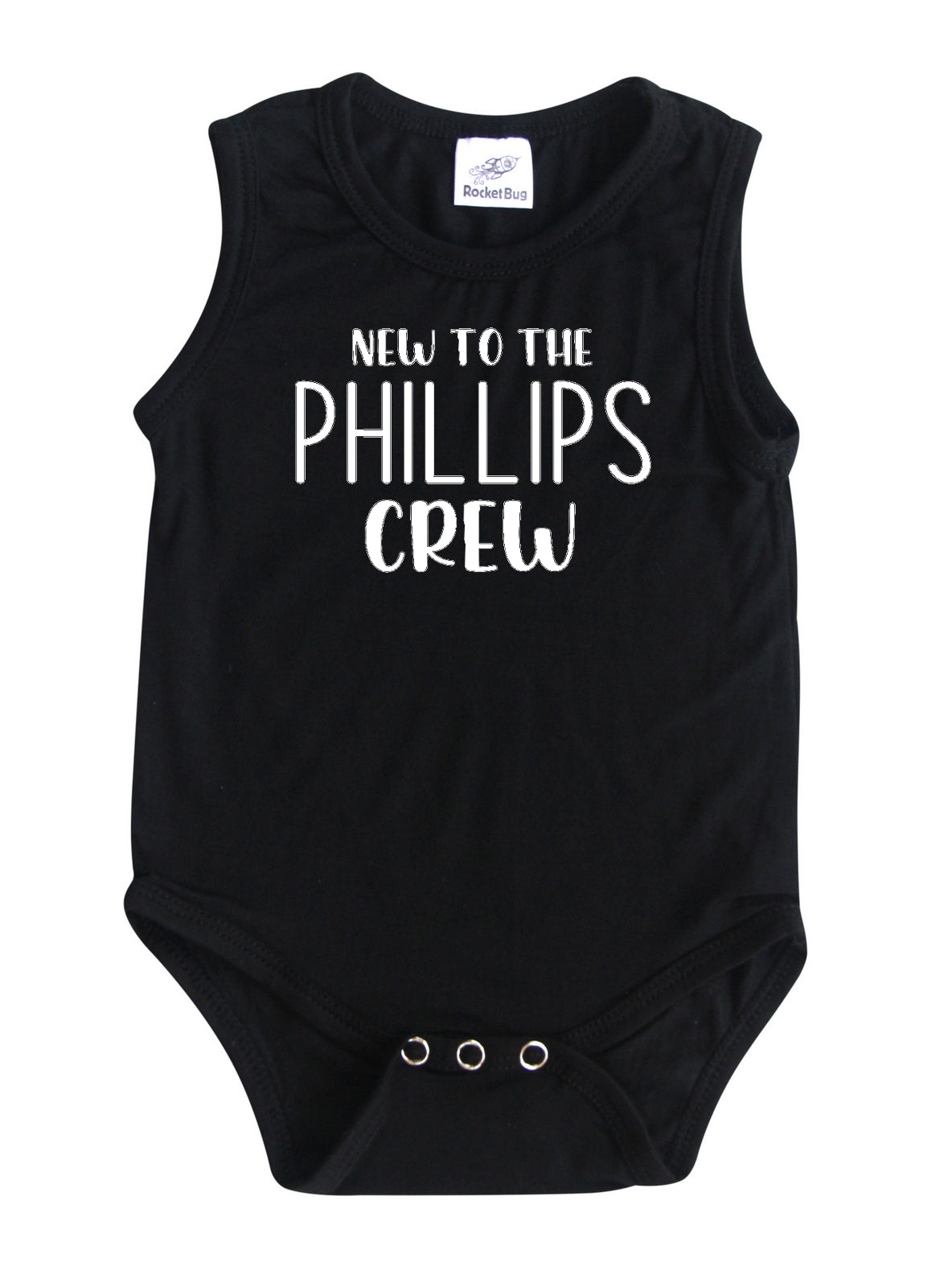 New to the Crew Silky Sleeveless Baby Bodysuit for Boys & Girls