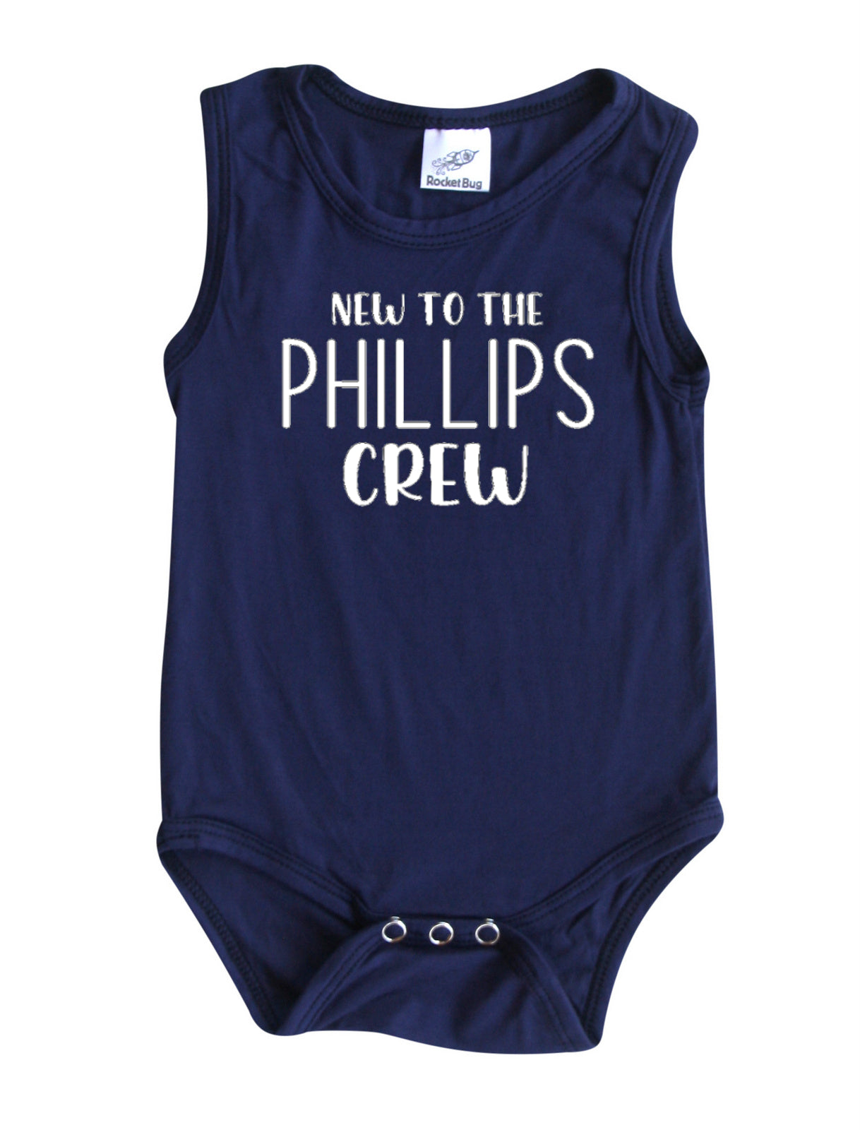 New to the Crew Silky Sleeveless Baby Bodysuit for Boys & Girls
