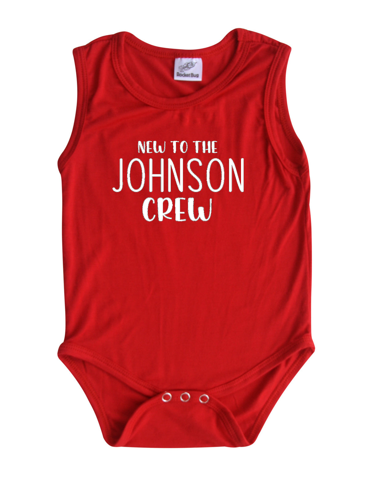 New to the Crew Silky Sleeveless Baby Bodysuit for Boys & Girls