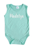 Lush Silky Sleeveless Baby Bodysuit-Unisex, Boys, & Girls, Infant Sleeper