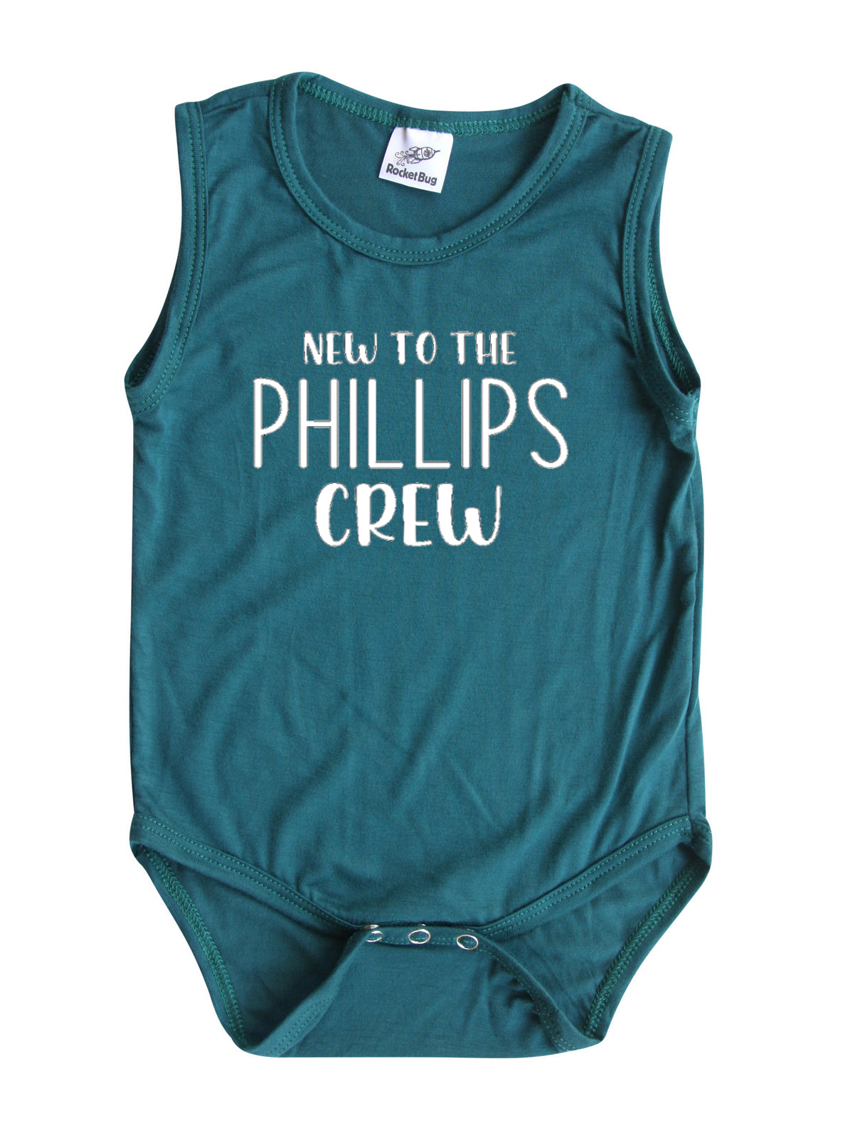 New to the Crew Silky Sleeveless Baby Bodysuit for Boys & Girls
