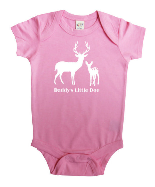 "Daddy's Little Doe" Baby Bodysuit