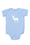 Farm Animal Silhouette Baby Bodysuit-Deer