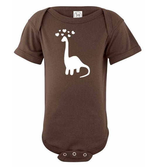 Dinosaur Love Baby Bodysuit