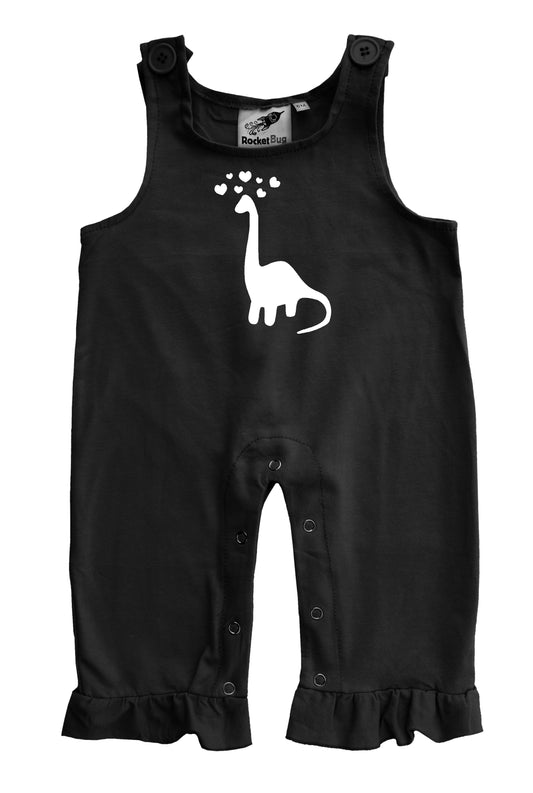 Dino Love Gender Neutral Baby and Toddler Overalls