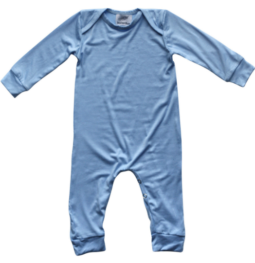 Silky Soft Long Sleeve Baby Romper for Boys and Girls