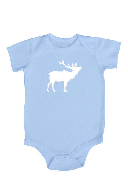 Elk Silhouette Baby Bodysuit 0-3 months