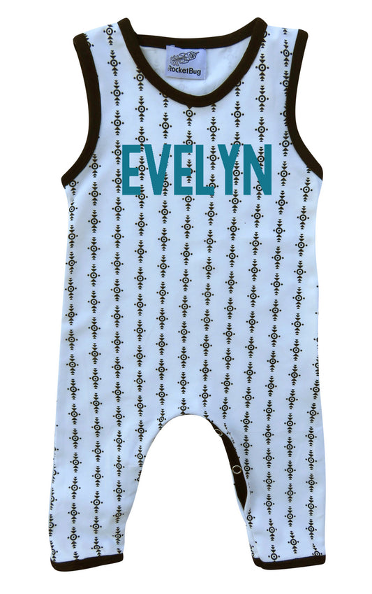 Personalized Aztec Baby Romper & Bodysuit for Boys and Girls
