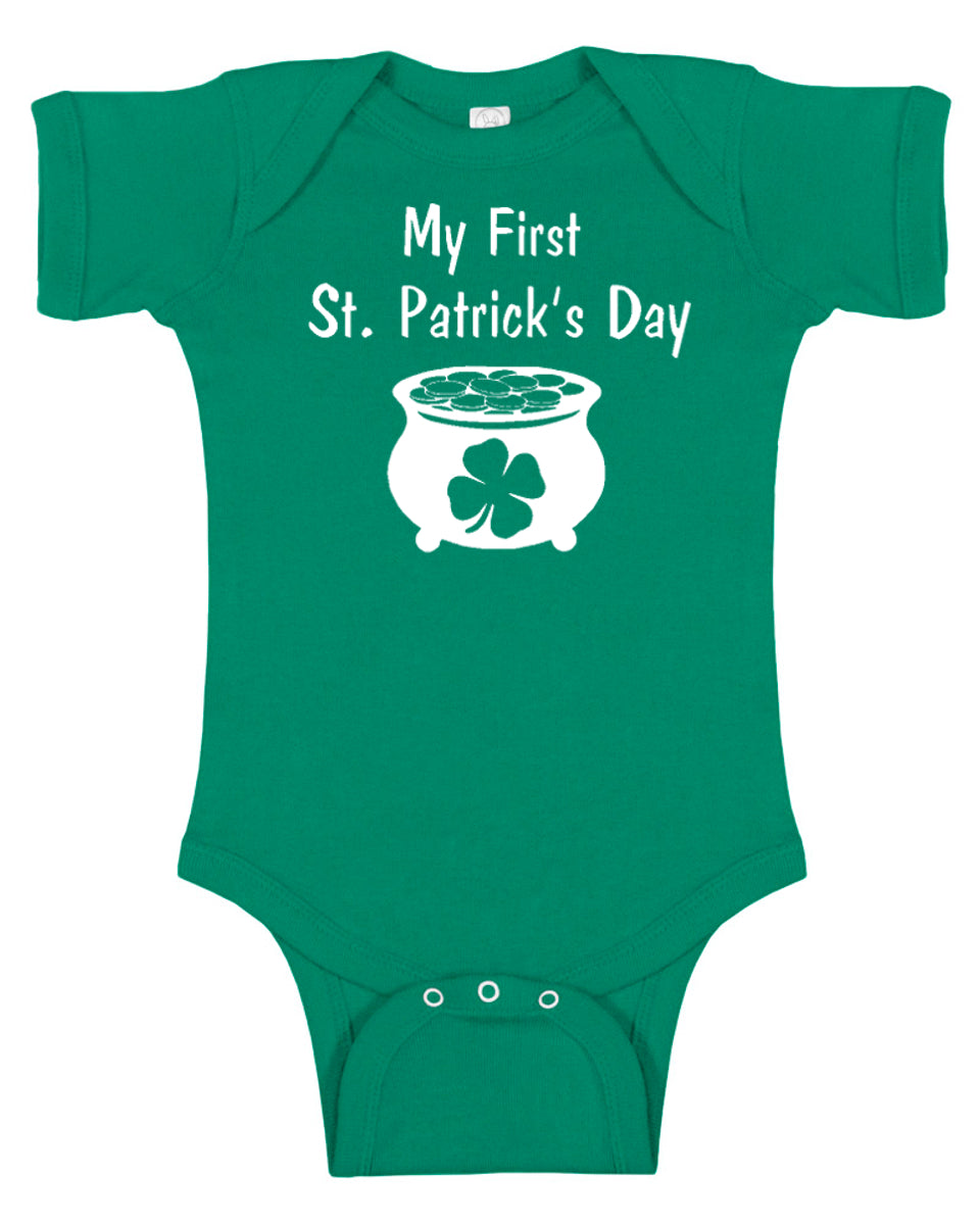 St. Patrick's Day 'My First St. Patrick's Day' Bodysuit