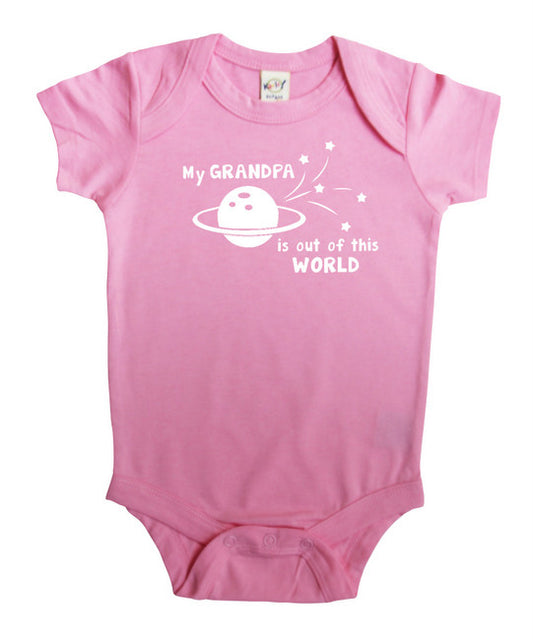 "My Grandpa is Out of this World" Baby Bodysuit