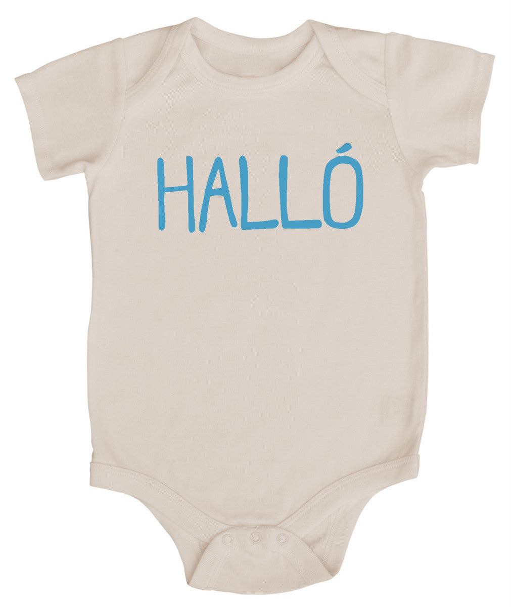 Icelandic Hello Baby Bodysuit