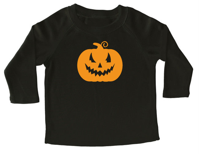 Halloween Pumpkin Long Sleeve T-shirt 10-12 (M)