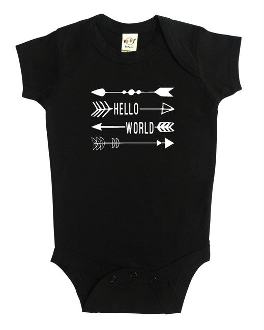 "Hello World" Baby Bodysuit