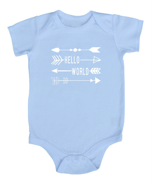 "Hello World" Baby Bodysuit