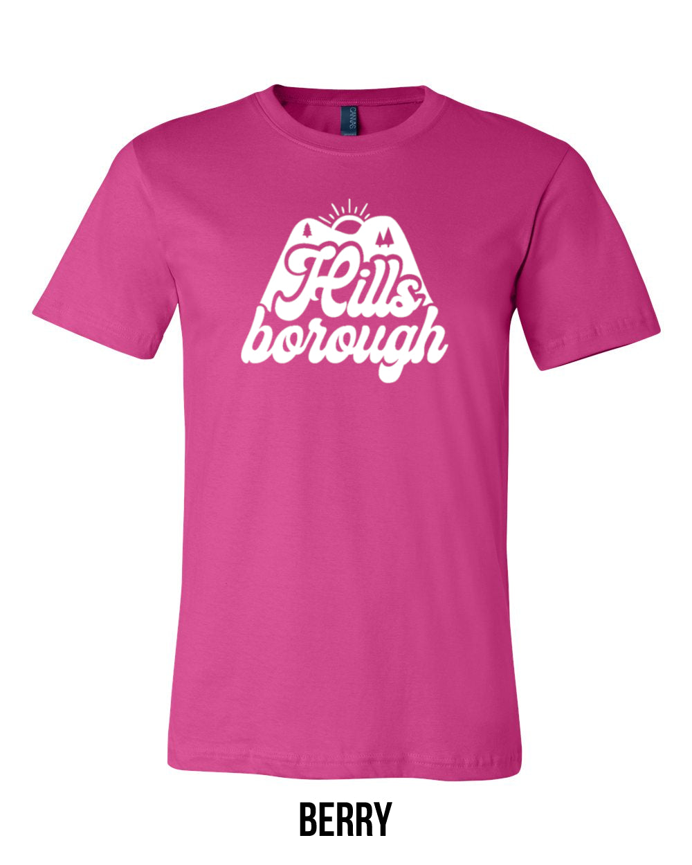 Hillsborough Sunset Short Sleeve T-shirt Berry