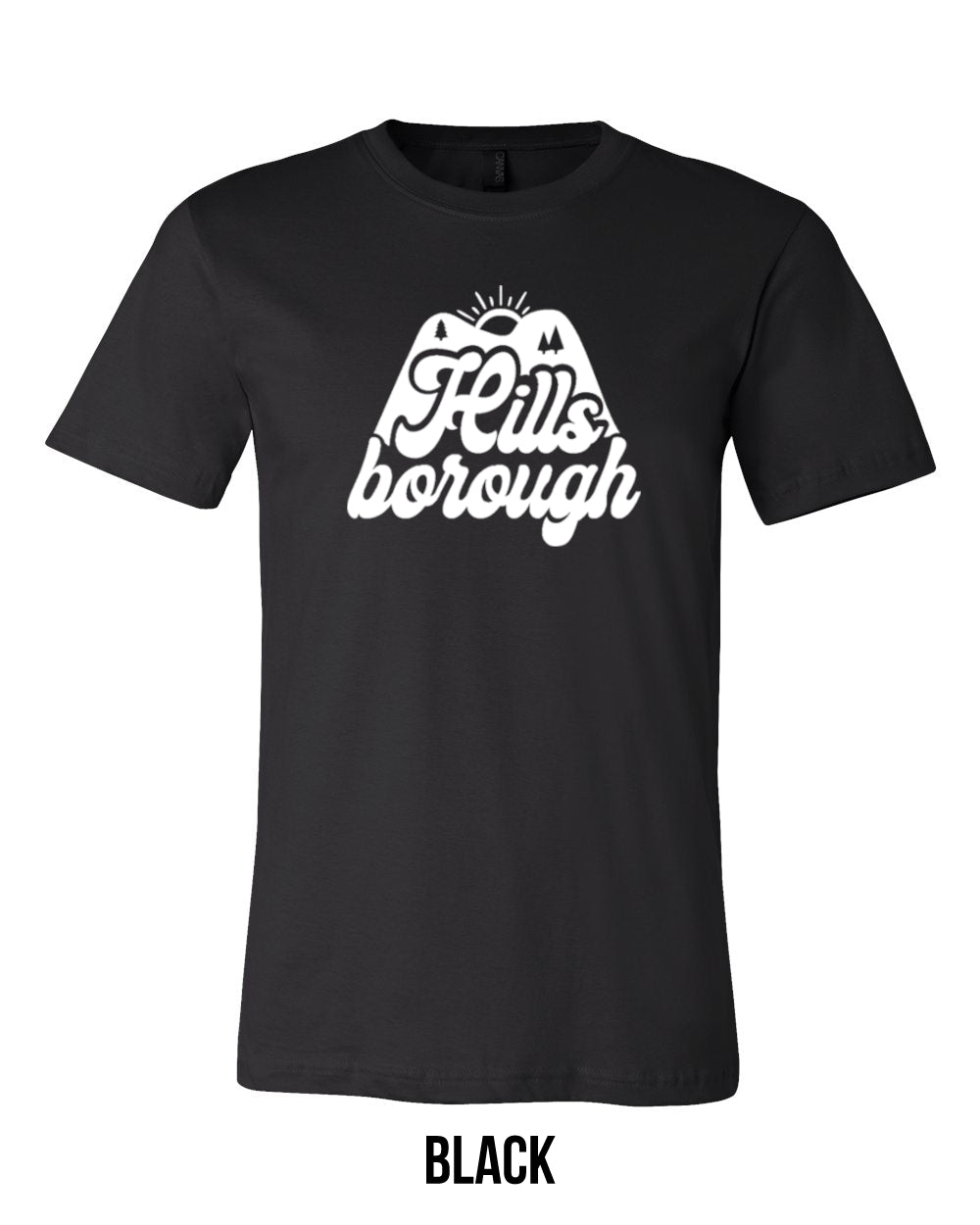 Hillsborough Sunset Short Sleeve T-shirt Black