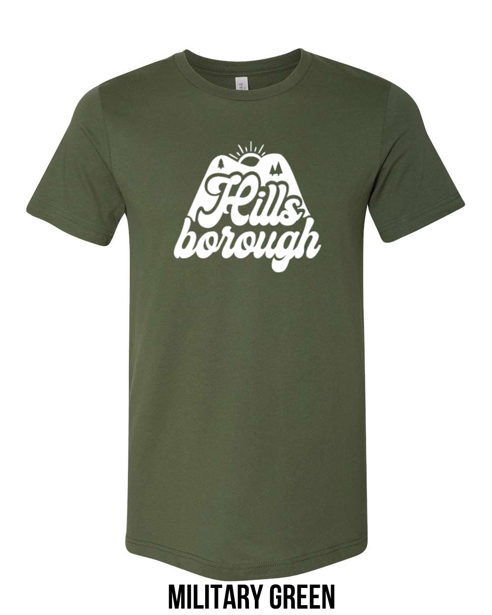 Hillsborough Sunset Short Sleeve T-shirt Military Green