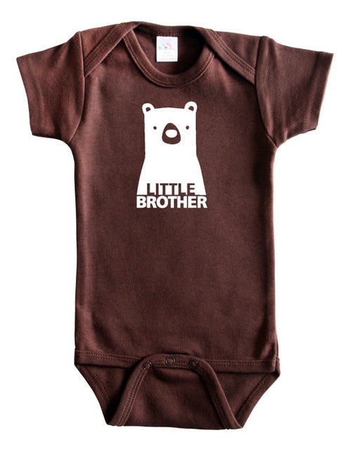 Little Sister Bear Baby Bodysuit