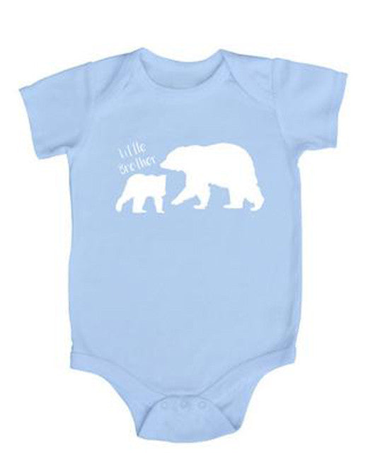 Little Brother Dog Baby Bodysuit