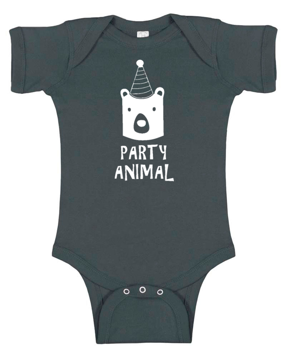 Party Animal Baby Bodysuit