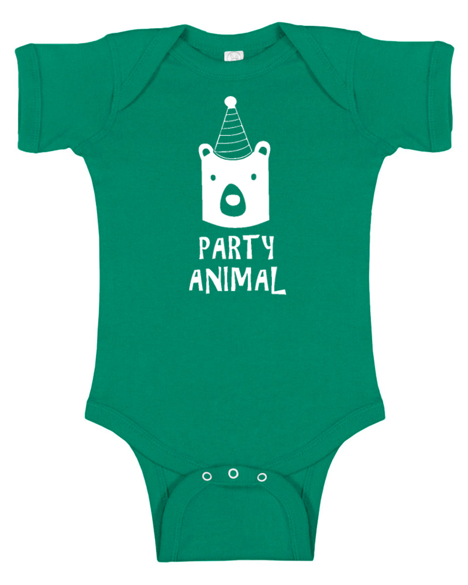 Party Animal Baby Bodysuit