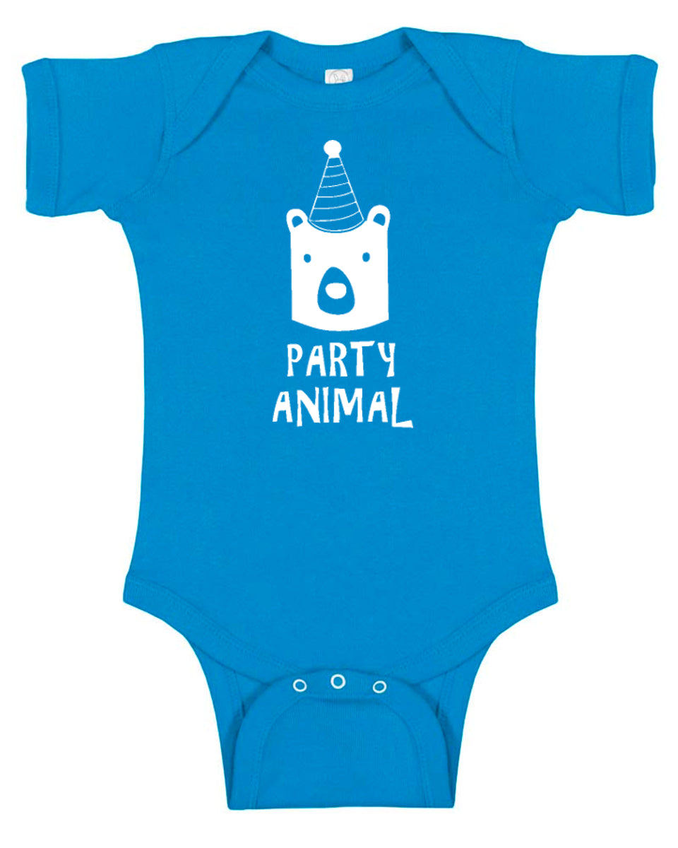 Party Animal Baby Bodysuit